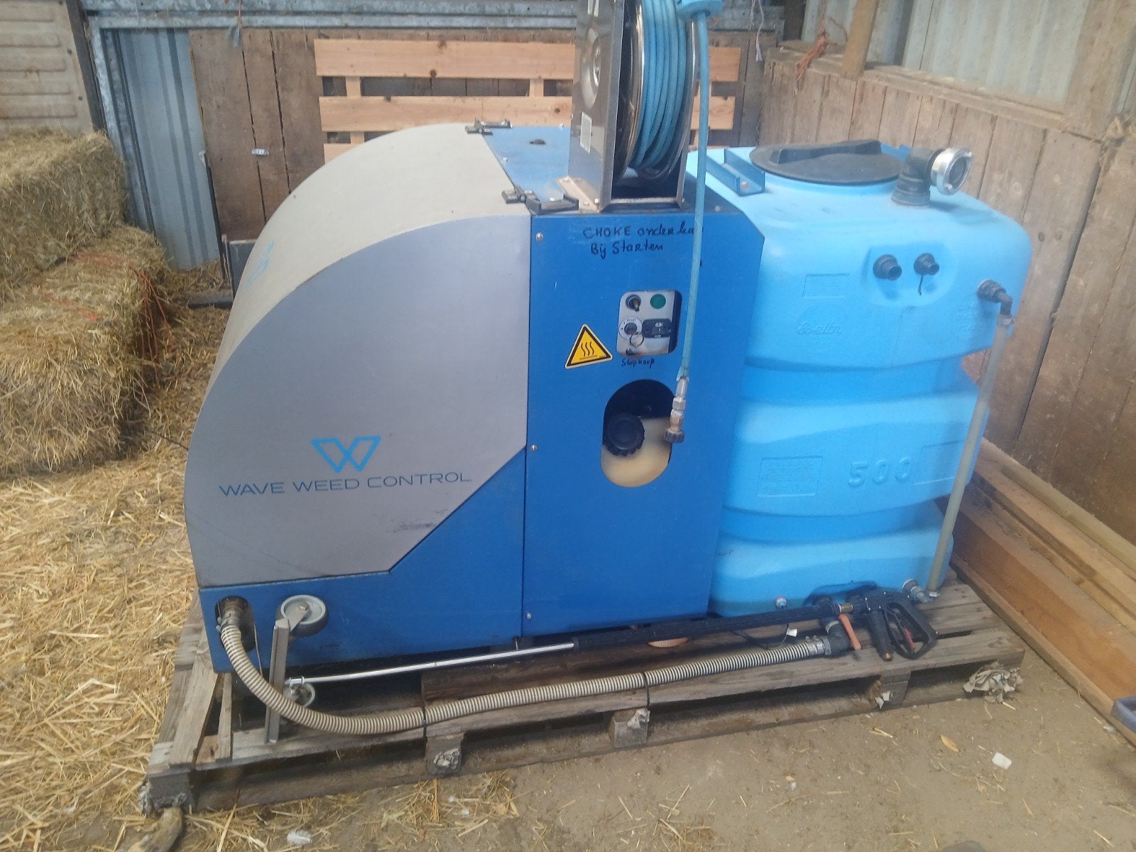 WaveWeed Control Hogedrukreiniger Warmwater Onkruidbestrijdi, Ophalen