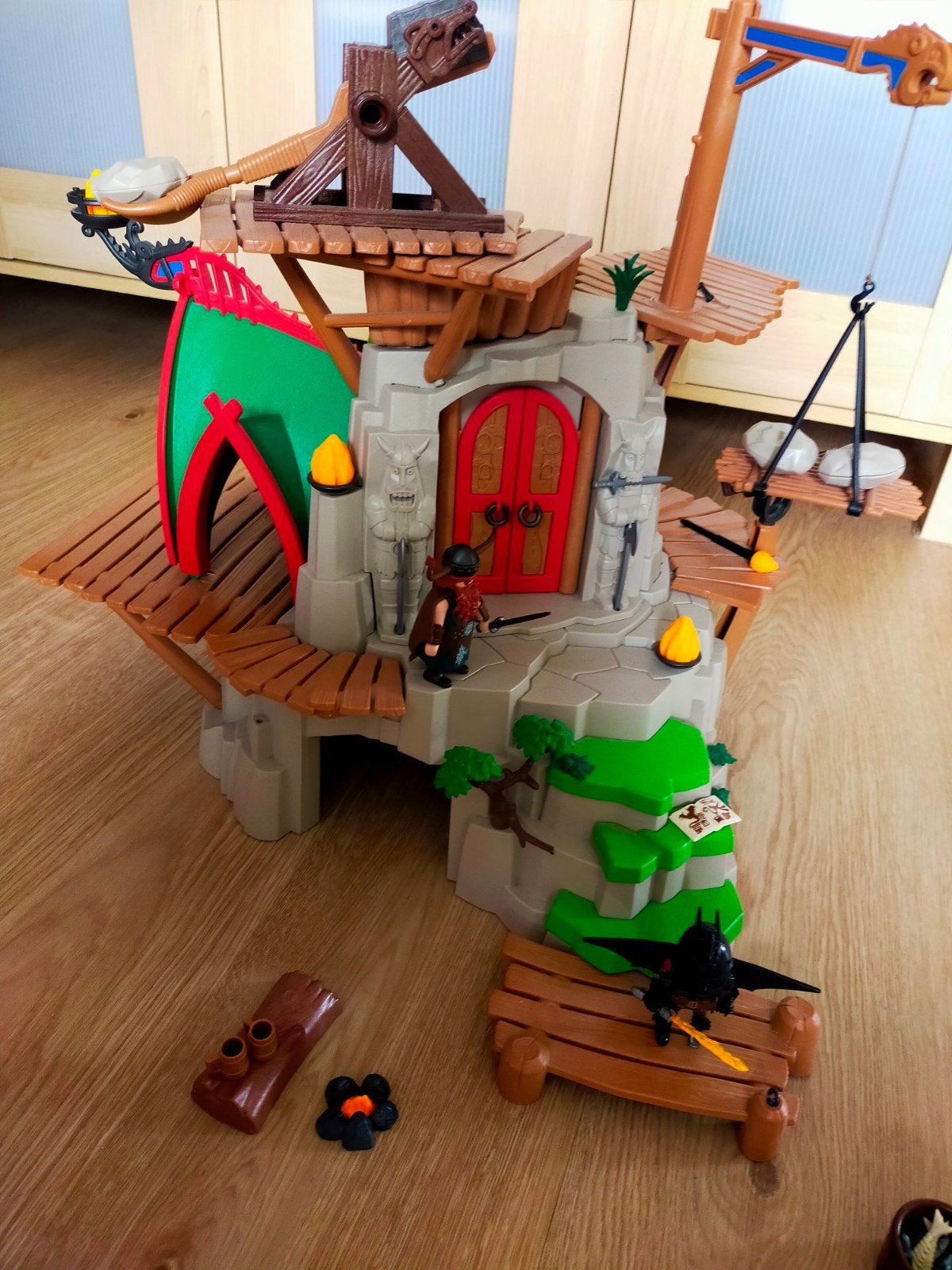 Playmobil 9243 Berk Vikingdorp - Hoe tem je een Draak, Gebruikt, Complete set, Ophalen of Verzenden, Dragons
