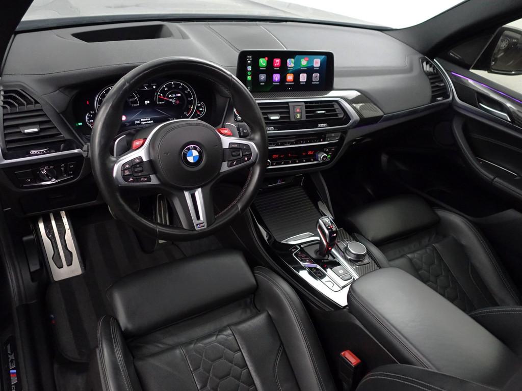 BMW X3 M Competition 510pk- Carbon, Harman Kardon, Stoelvent, Auto's, Automaat, Gebruikt, Met garantie (alle), Zwart