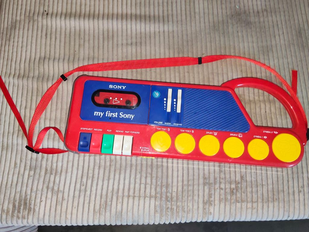 My First Sony Cassettespeler met geluid, Ophalen of Verzenden, Gebruikt, Overige typen, Met geluid