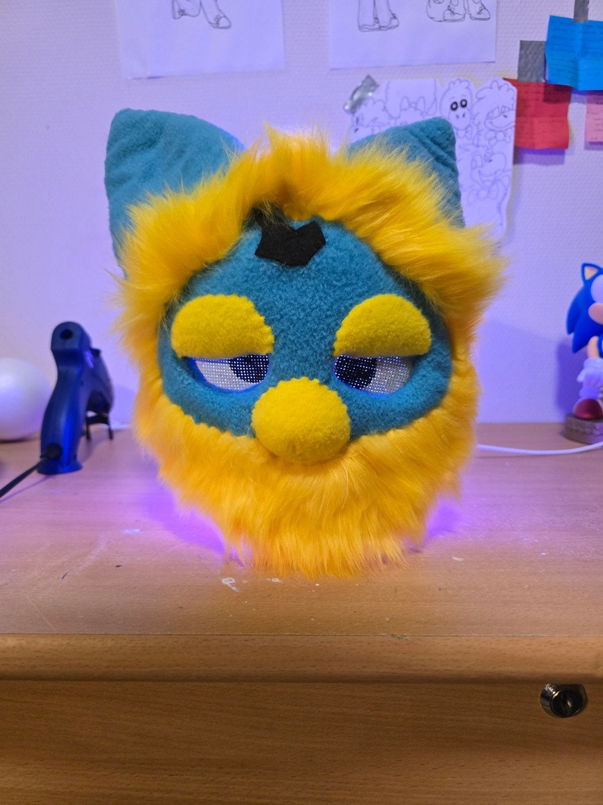 Fursuit Mask Premade Furby, Ophalen of Verzenden, Nieuw