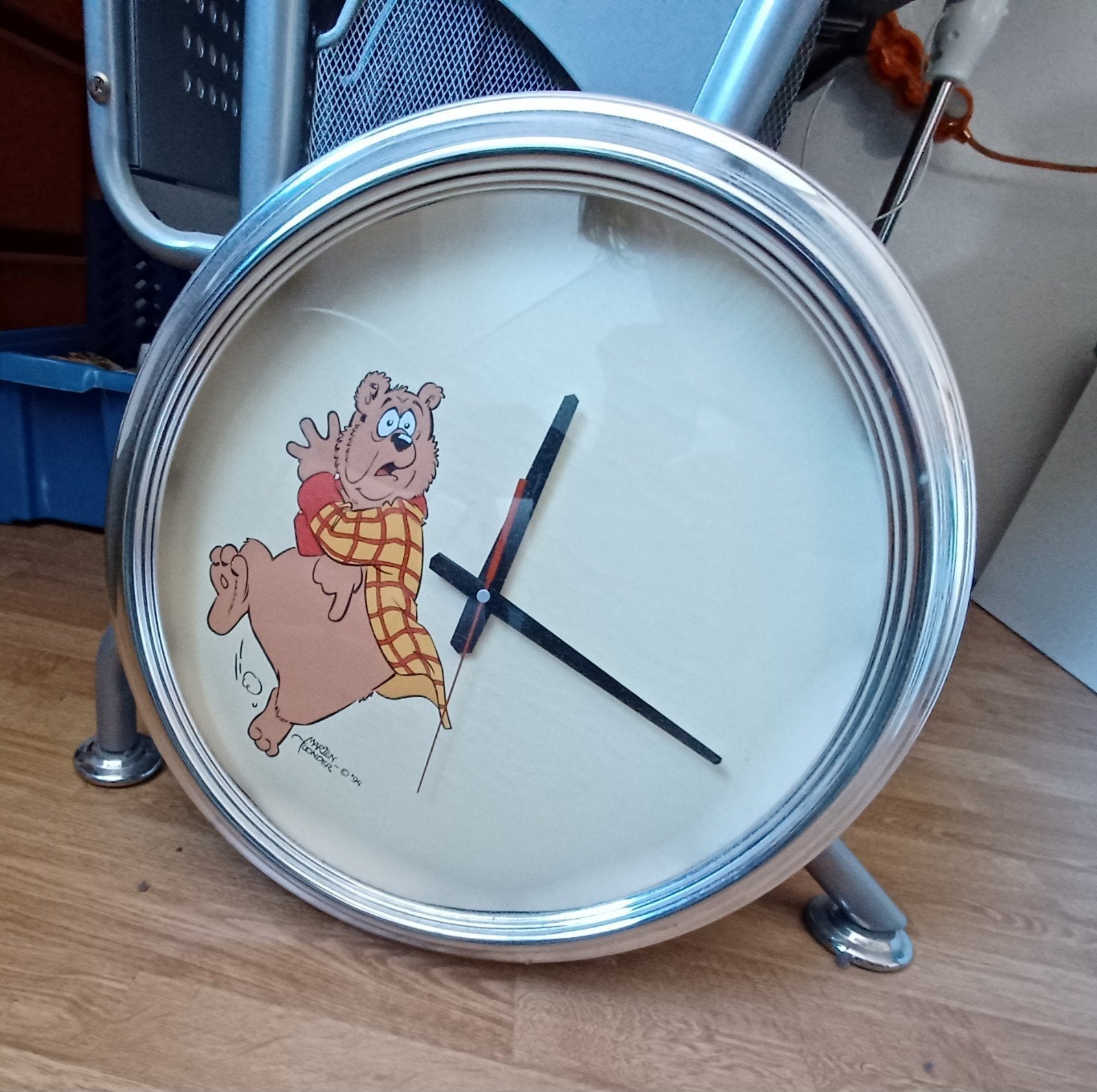 Mooie ronde Olivier B. Bommel klok - Diameter 45cm, Ophalen