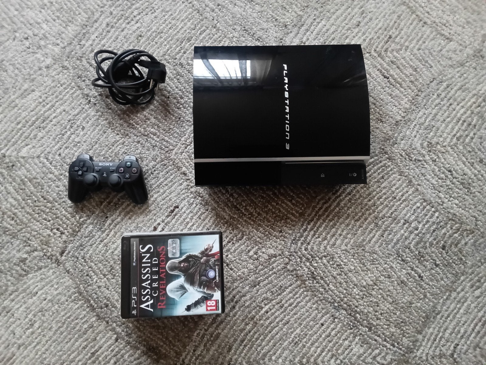 Ps3 met controller en 10 games, Ophalen of Verzenden, Met 1 controller, Phat