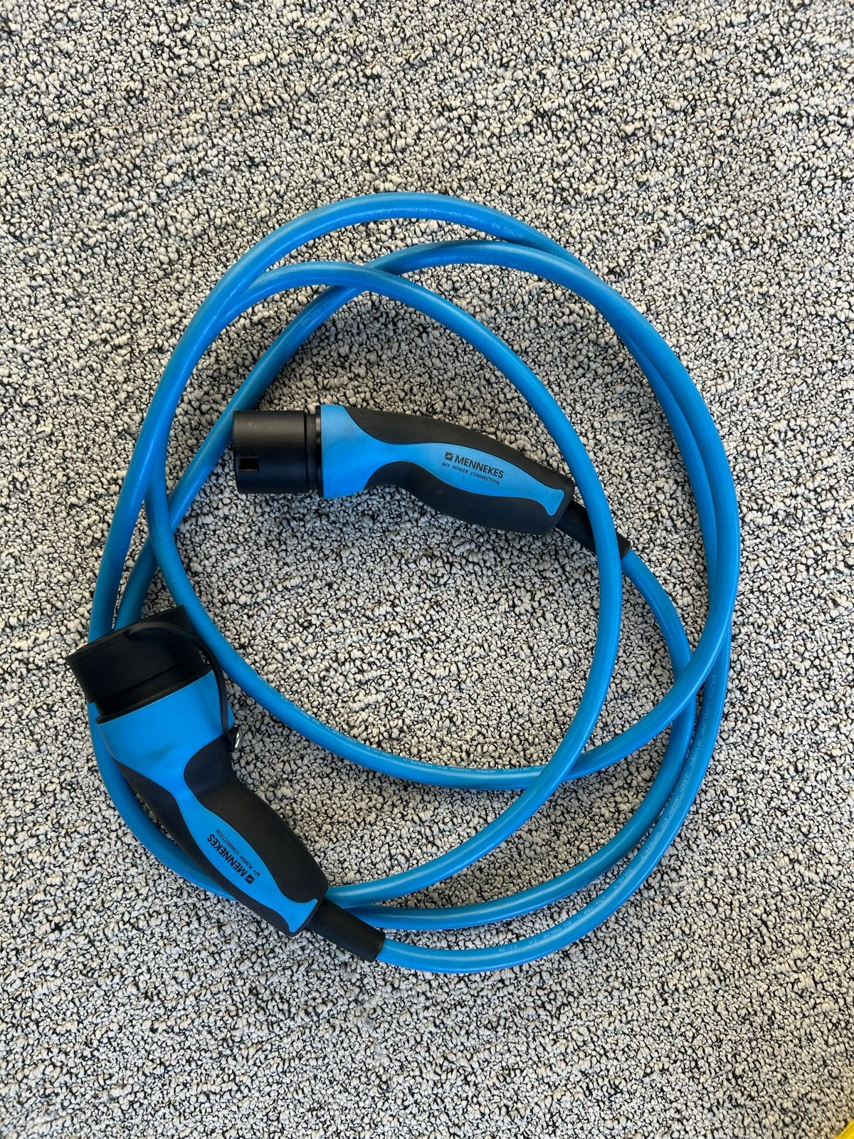 Mennekes Laadkabel Type 2 - 1 fase, 32A, 4 meter, Ophalen of Verzenden, Zo goed als nieuw, Laadkabel