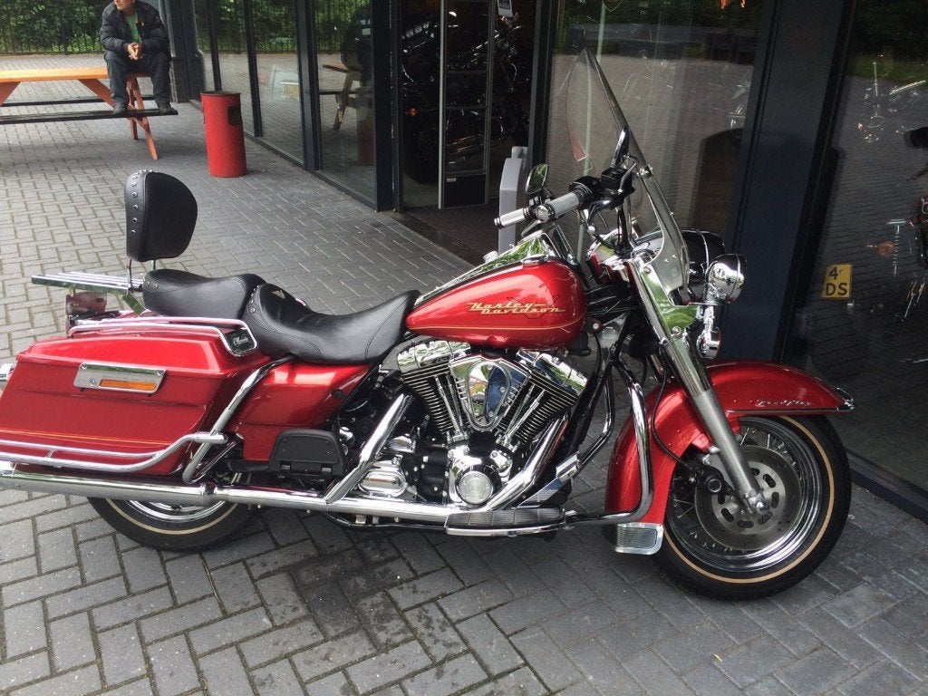 Harley Davidson Road King 1999, 61335 km., Motoren, 1448 cc, 2 cilinders, Motorrijbewijs A, Gebruikt
