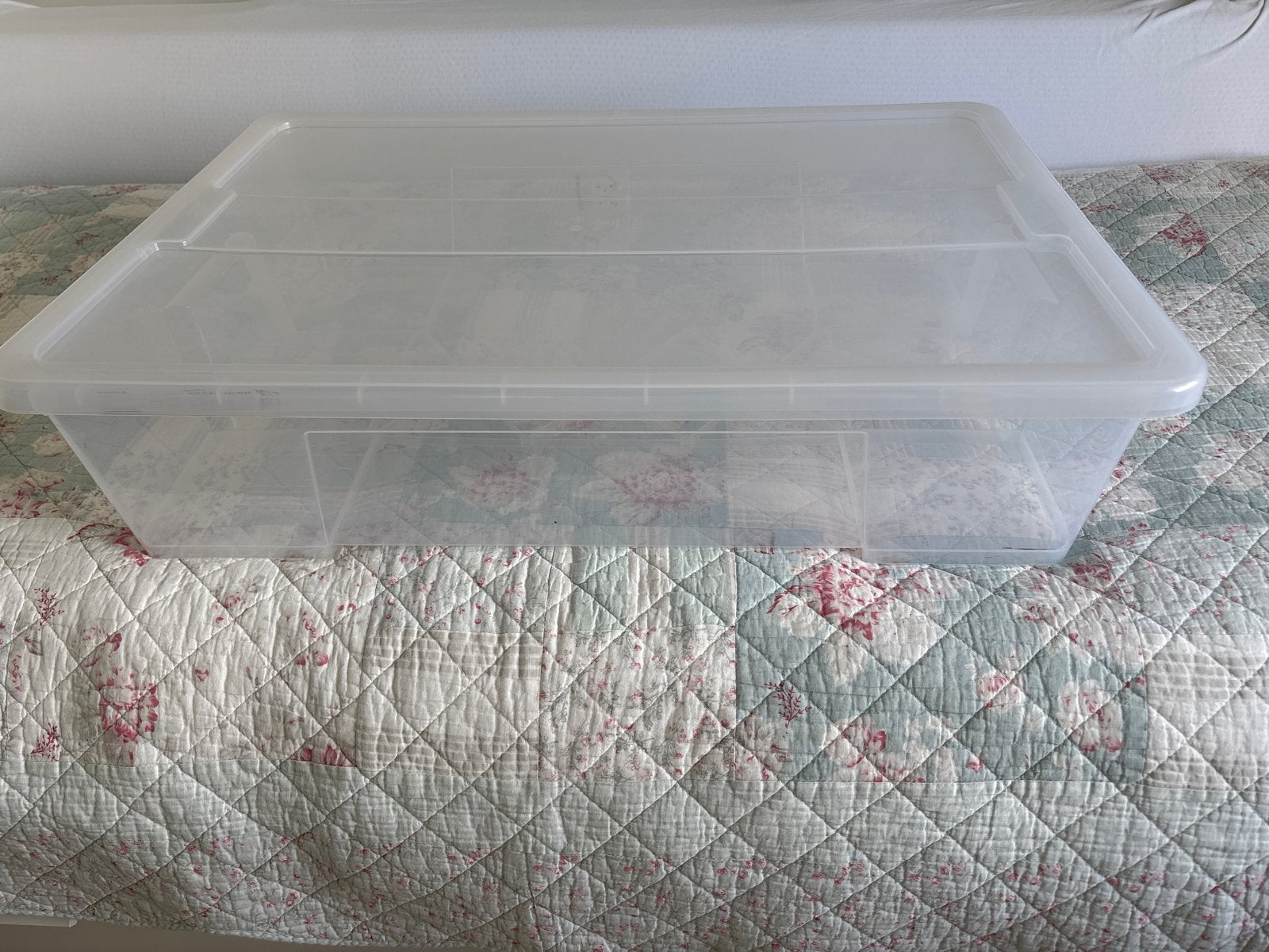 Zgan opbergbak met deksel voor speelgoed of schilderijen, Ophalen, Kunststof, 50 tot 100 cm, Zo goed als nieuw