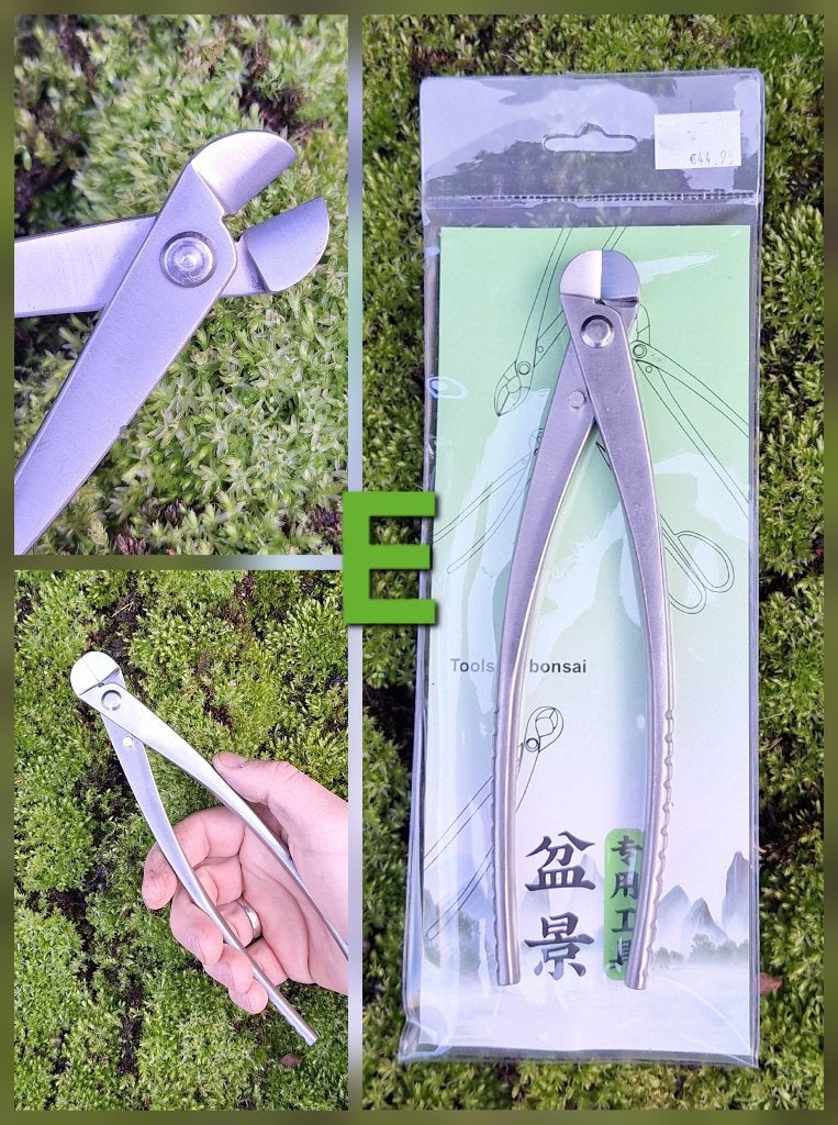 Bonsai RVS Draadknipper 21cm (E), Tuin en Terras, Ophalen of Verzenden, Nieuw, Overige soorten, Bonsai