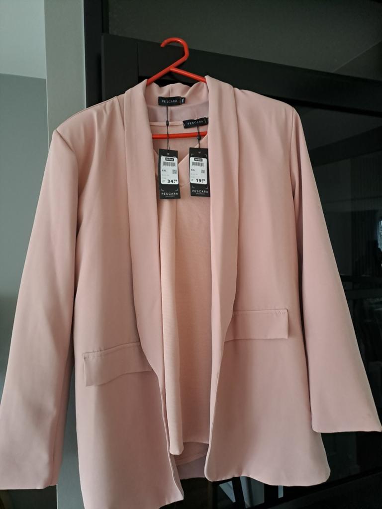 Nieuw Roze Jasje/Blazer Pescara Maat XXL, Kleding | Dames, Jasjes, Kostuums en Pakken, Maat 46/48 (XL) of groter, Pescara, Nieuw
