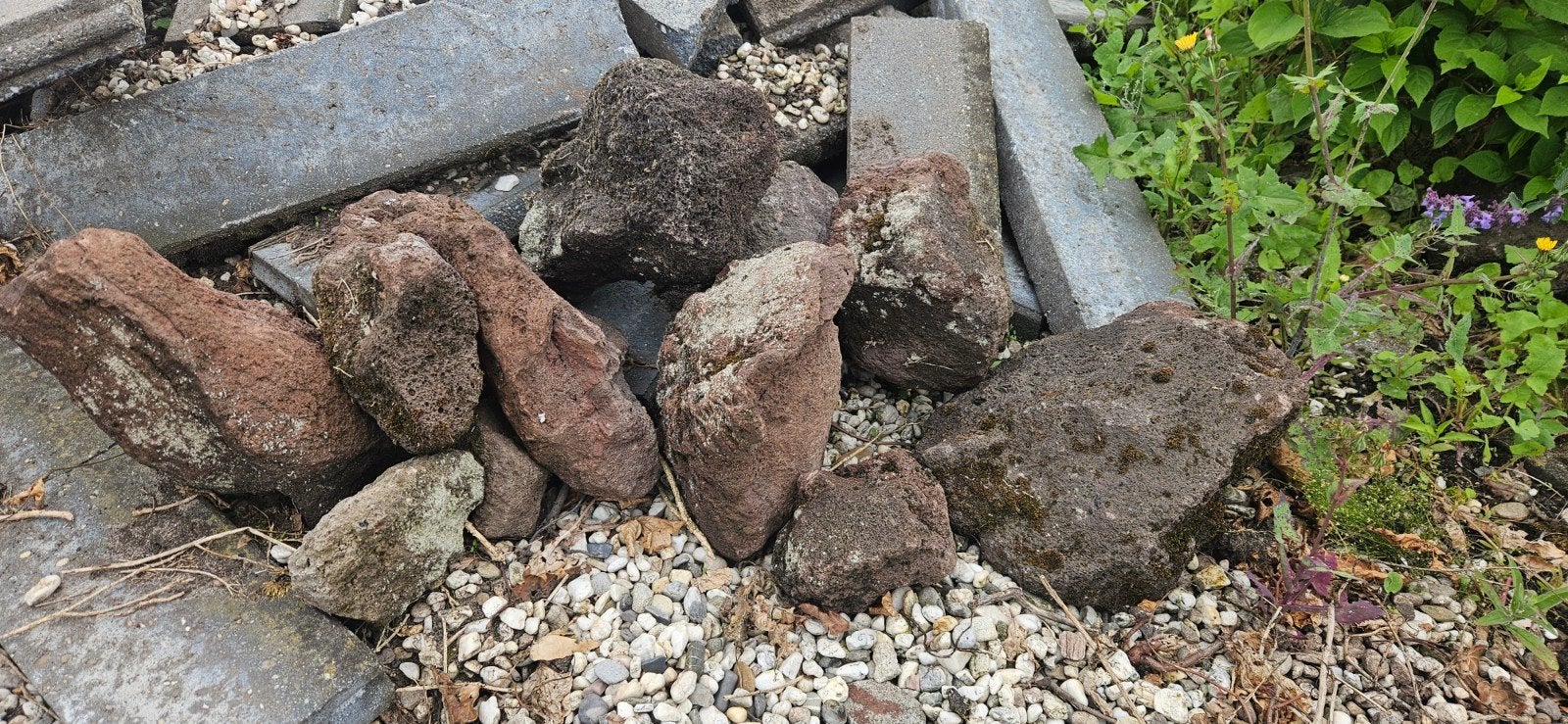 Lavastenen, Ophalen