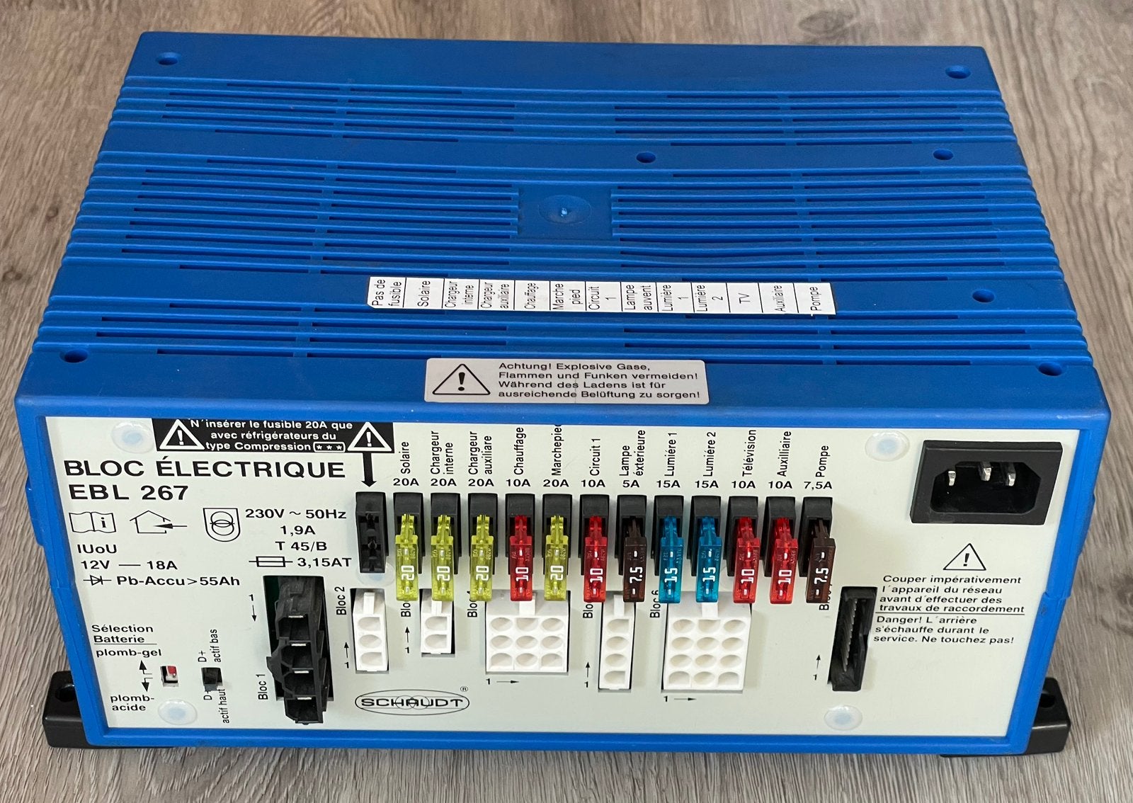 Schaudt EBL267 elektroblock, Schaudt, Ophalen of Verzenden, Zo goed als nieuw, Service@schaudt.de
