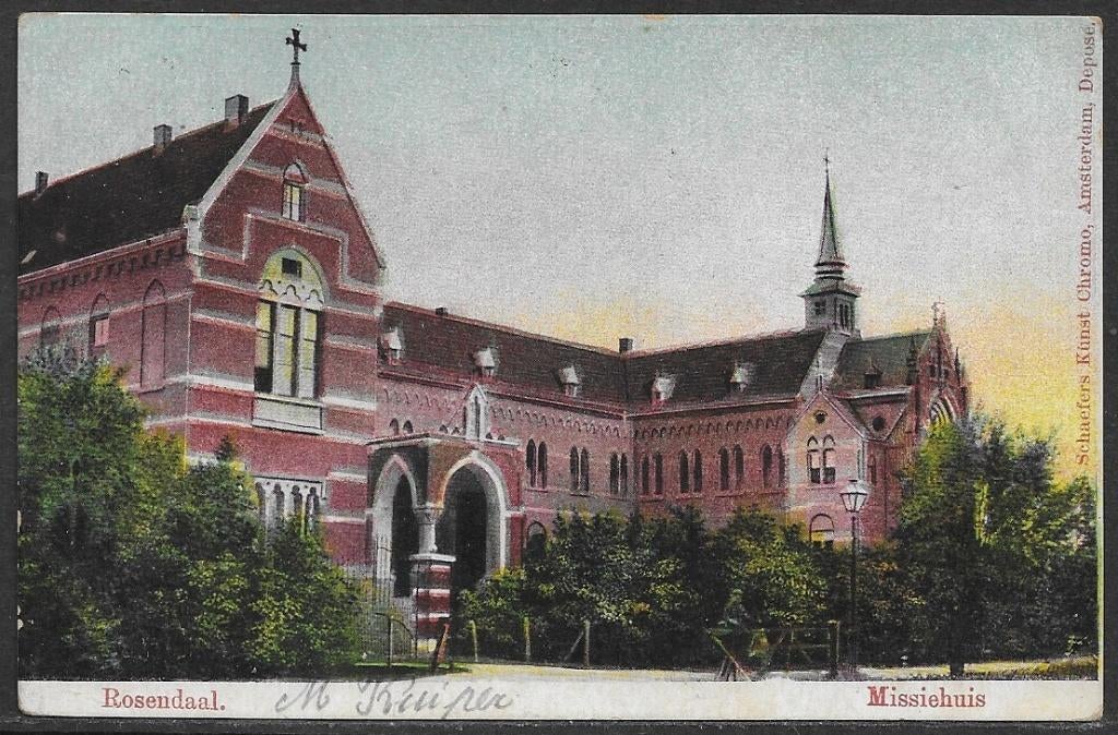274 Rosendaal, Missiehuis, Ophalen of Verzenden, Voor 1920, Gelopen, Noord-Brabant