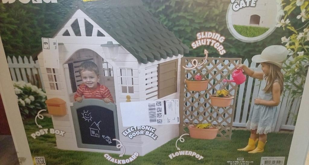 Speelhuisje NIEUW in doos, Ophalen, Nieuw