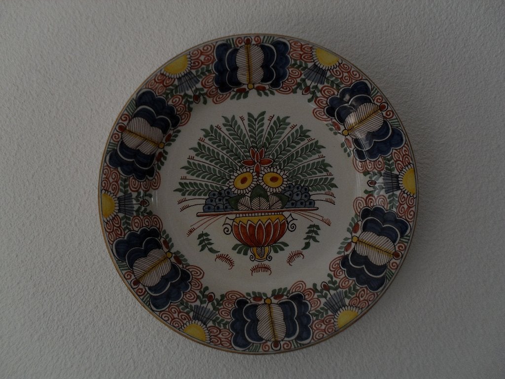 makkum wandbord, Ophalen