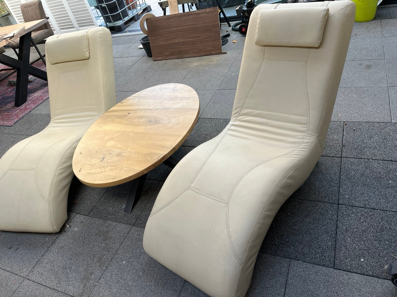 Relax stoelen, Ophalen, Gebruikt