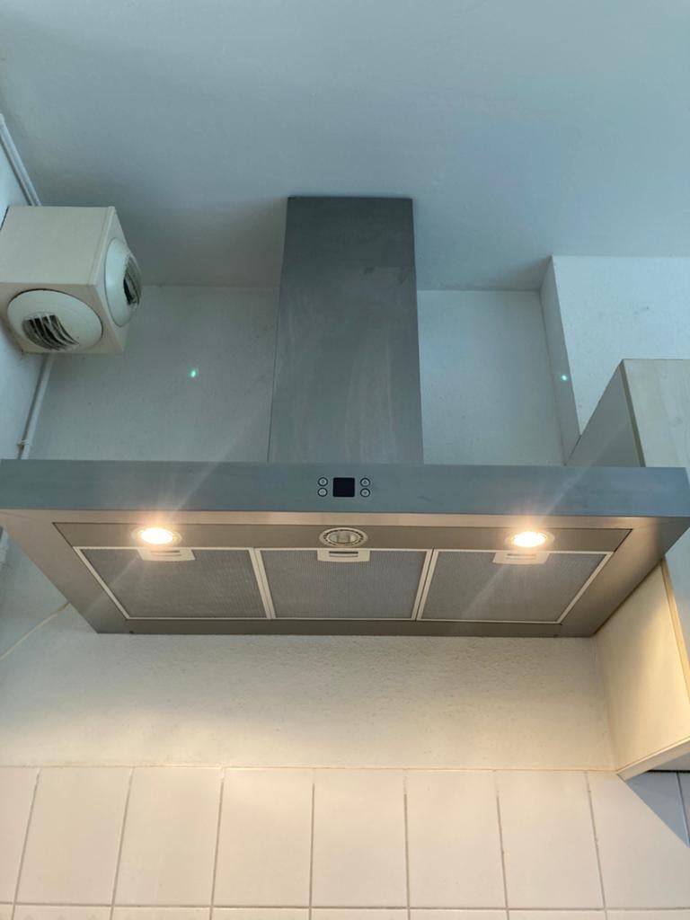 Afzuigkap Bosch 90 Cm, Witgoed en Apparatuur, Afzuigkappen, Ophalen, Zo goed als nieuw, Wandschouwkap