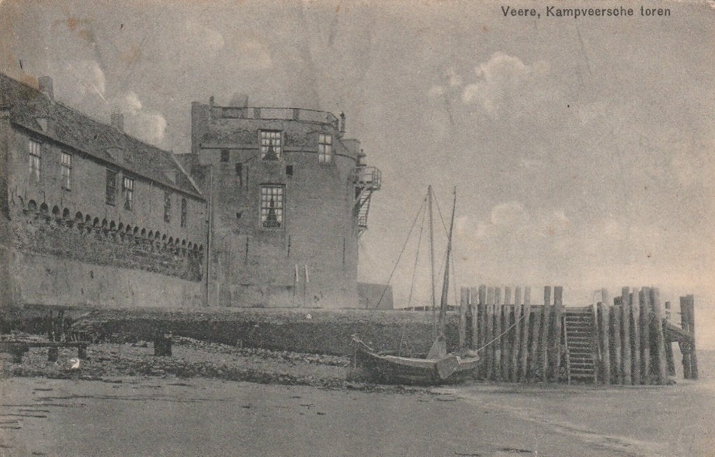 VEERE Kampveersche Torem, Verzenden, Voor 1920, Ongelopen, Zeeland