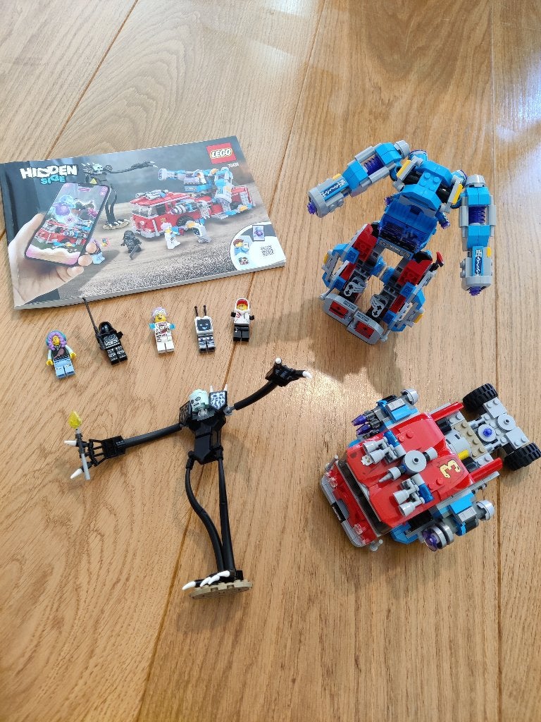 Lego Hidden Side red fire truck 70436, Ophalen, Overige thema's, Lego, Zo goed als nieuw