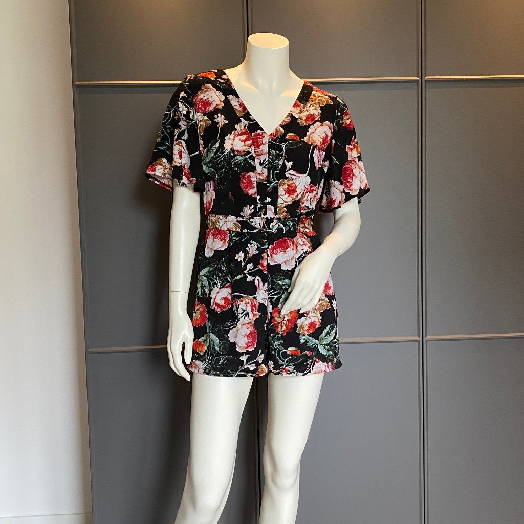 Playsuit met korte broek / M, Maat 38/40 (M), Meerkleurig, Ophalen of Verzenden, Zo goed als nieuw