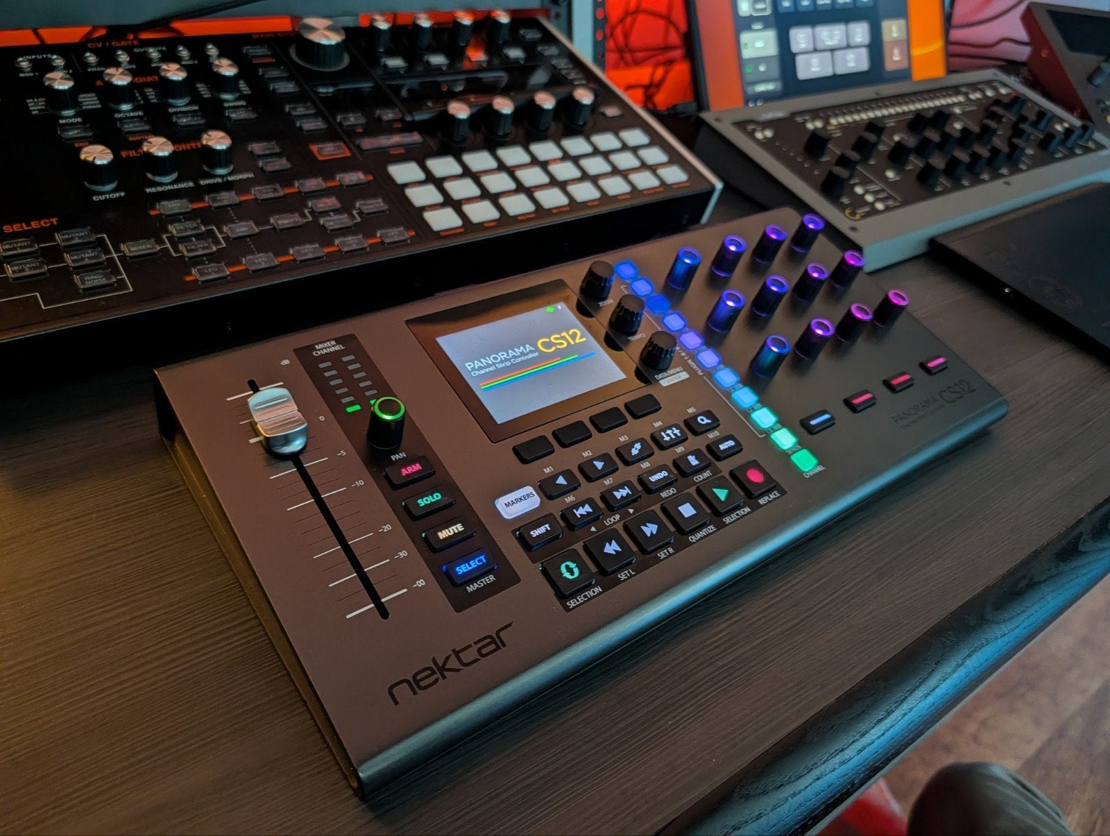Nektar Panorama CS12 Channel Strip Controller, Muziek en Instrumenten, Midi-apparatuur, Ophalen of Verzenden, Zo goed als nieuw
