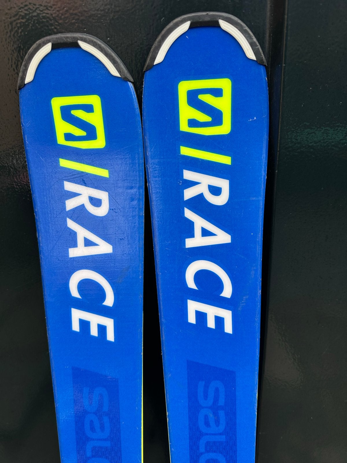 Salomon S/RACE JR 150 ski's met bindingen, 140 tot 160 cm, Gebruikt, Skiën, Ski's