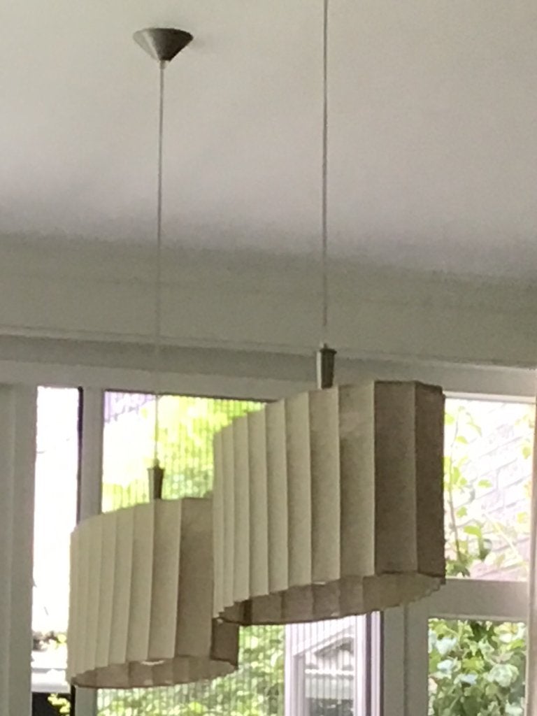 Hanglamp(en), Huis en Inrichting, Lampen | Hanglampen, Ophalen, Nieuw, Natuurlijk materiaal, E27 (groot)