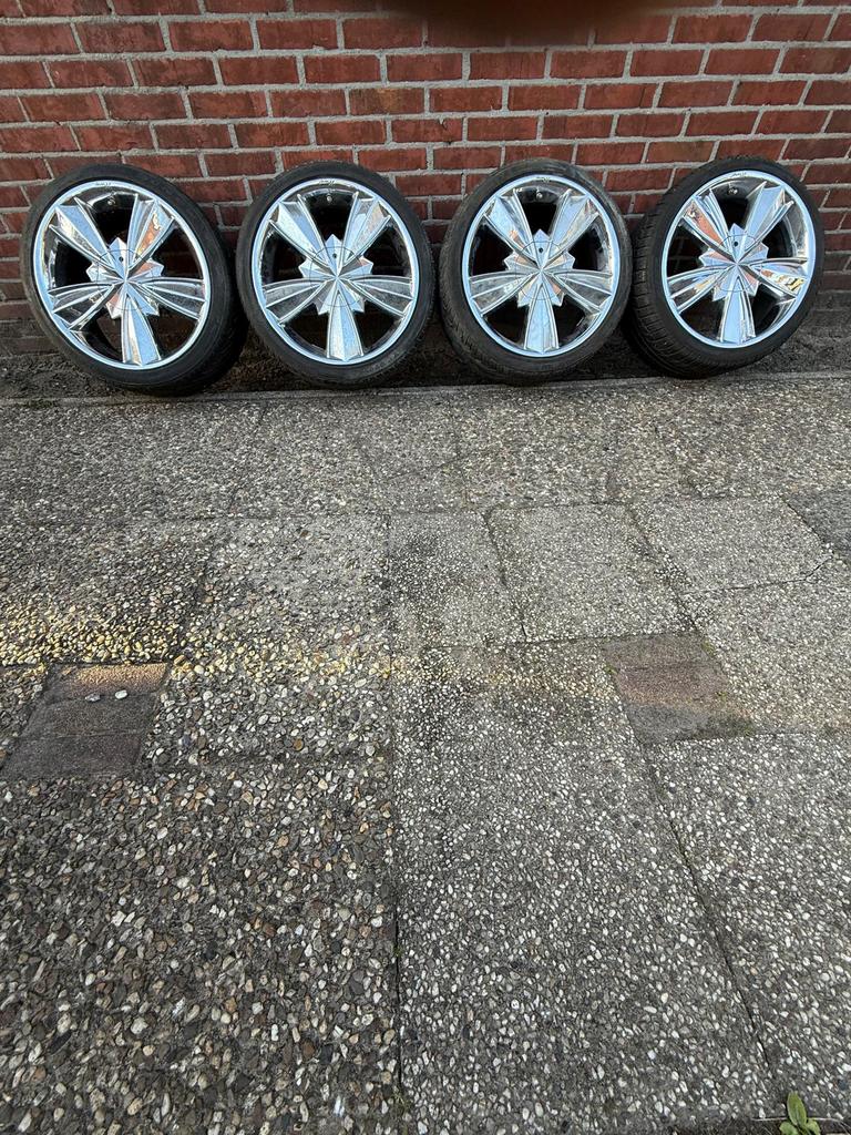 Multlisteek velgen, Auto-onderdelen, Banden en Velgen, Gebruikt, 17 inch, Winterbanden, Ophalen