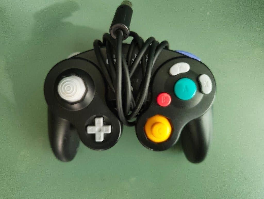 Nintendo GameCube Controller Origineel, Ophalen of Verzenden, Zo goed als nieuw, Zwart, Met 1 controller