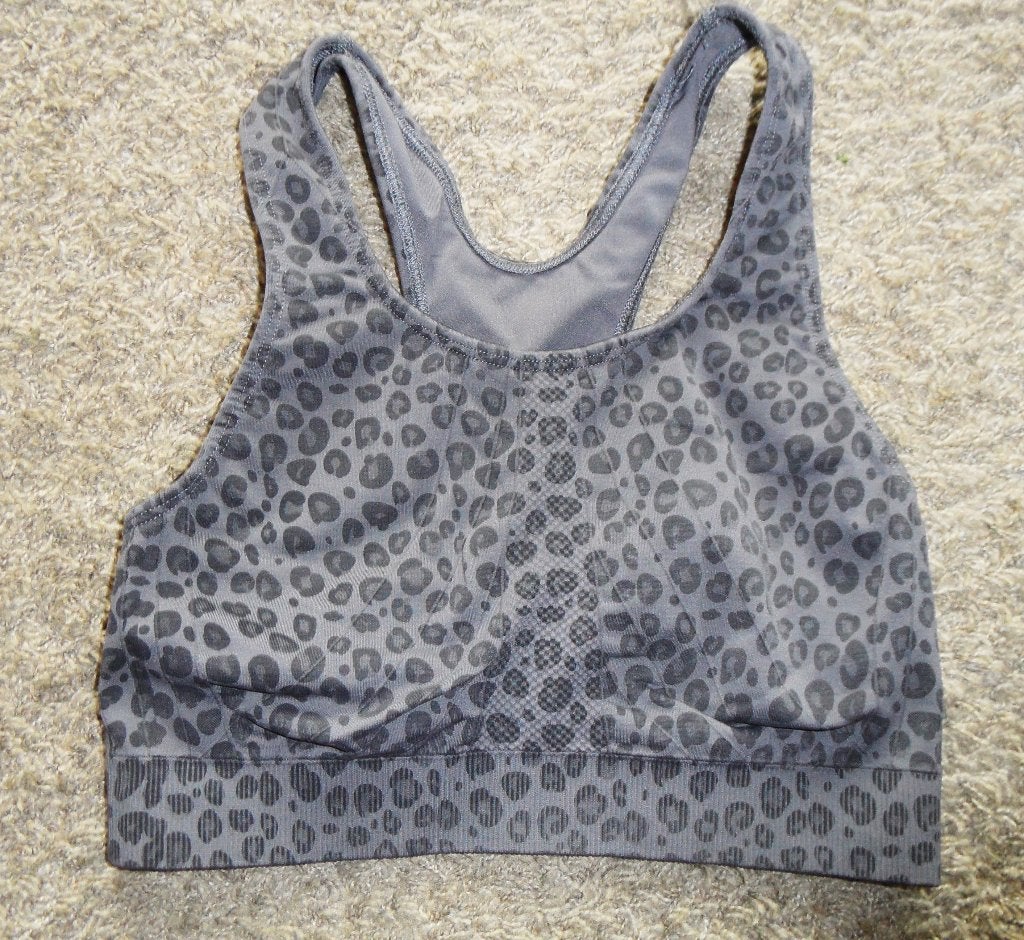 Grijs gemêleerde sport BH, Hema, maat M, Maat 38/40 (M), Ophalen of Verzenden, Grijs, Hema
