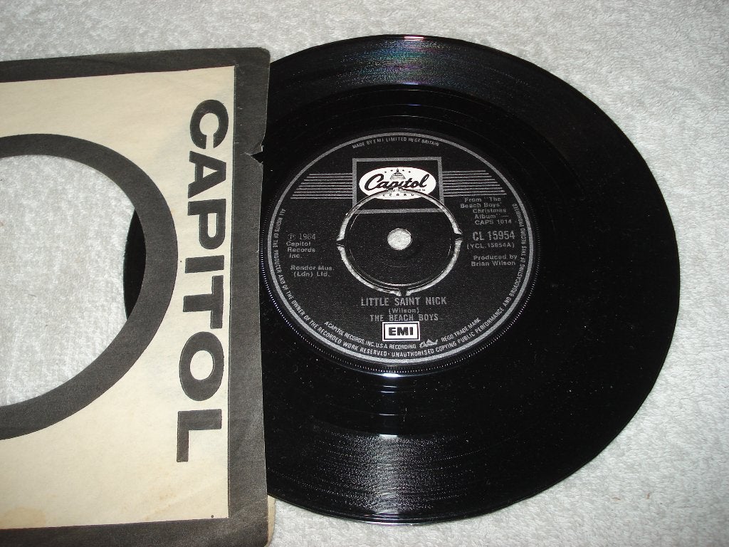 Beach Boys  Little Saint Nick    UK    Kerst Orgineel, Originele persing, Ophalen of Verzenden, Zo goed als nieuw, Pop