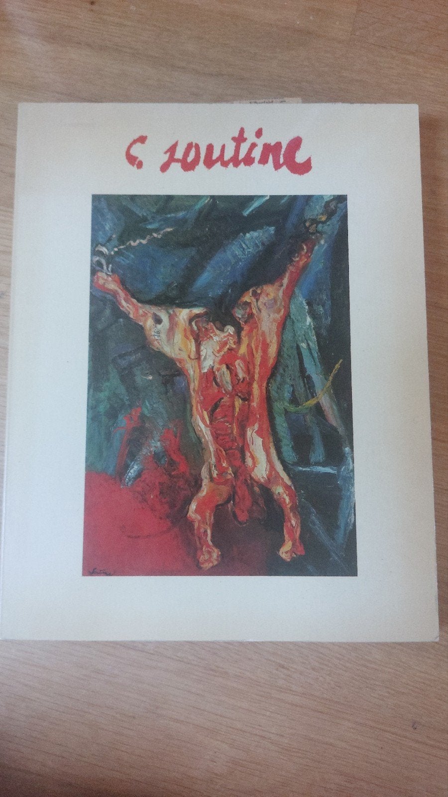 Chaim Soutine Kunstboek - Tentoonstellingscatalogus, Boeken, Ophalen of Verzenden, Zo goed als nieuw, Fotografie algemeen, Chaim Soutine