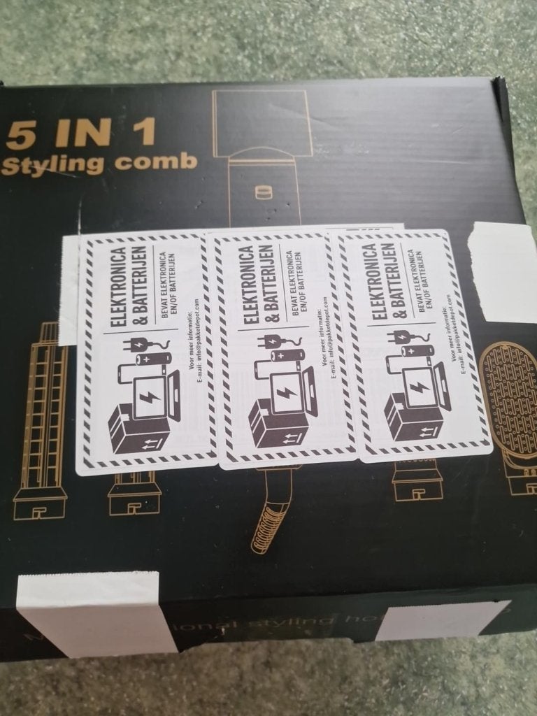 5-in-1 Styling Comb – Multifunctionele Föhnborstel, Ophalen of Verzenden, Nieuw, Haarverzorging