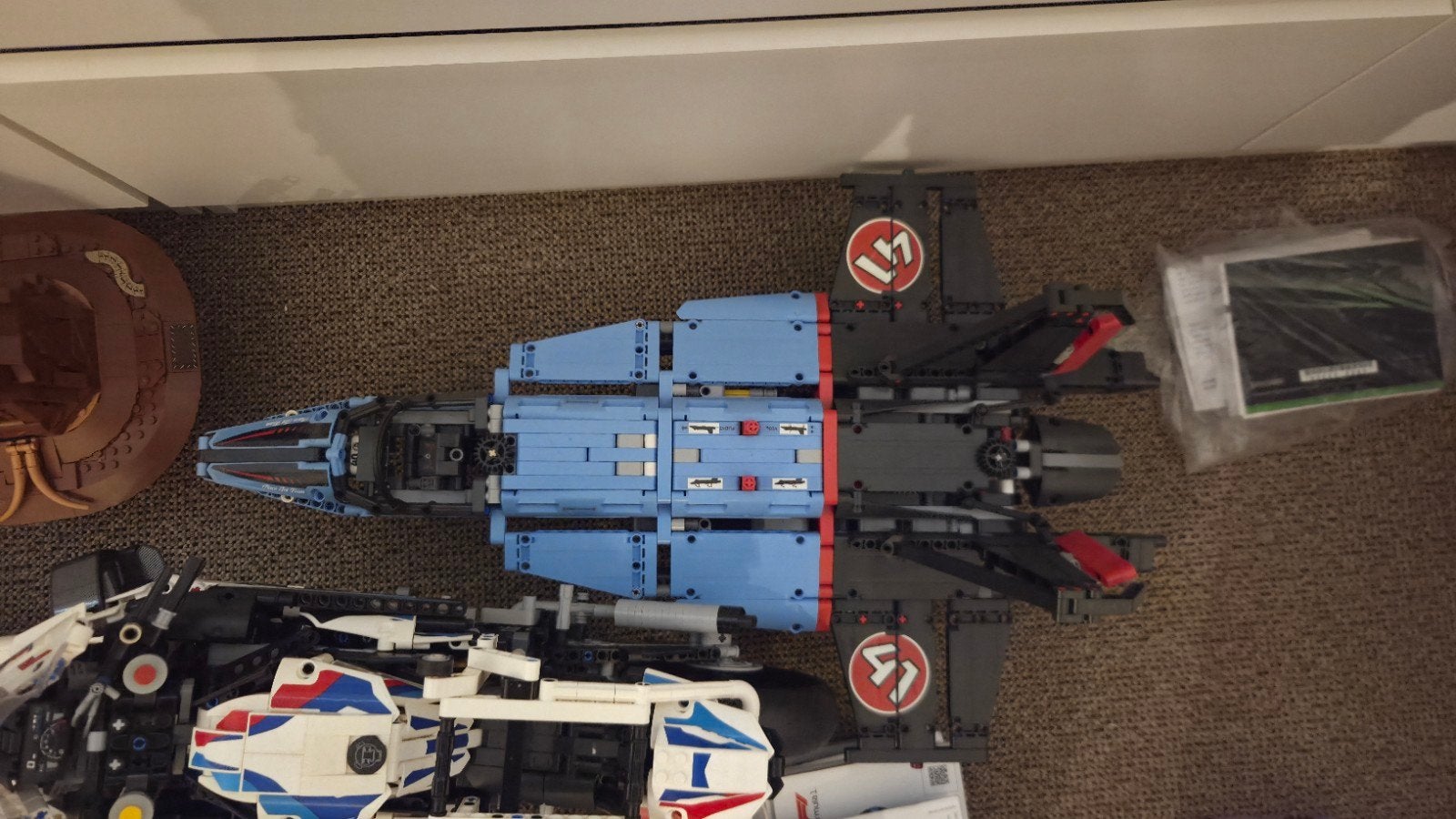Lego Technic Race straaljager 42066, Ophalen, Zo goed als nieuw, Overige merken
