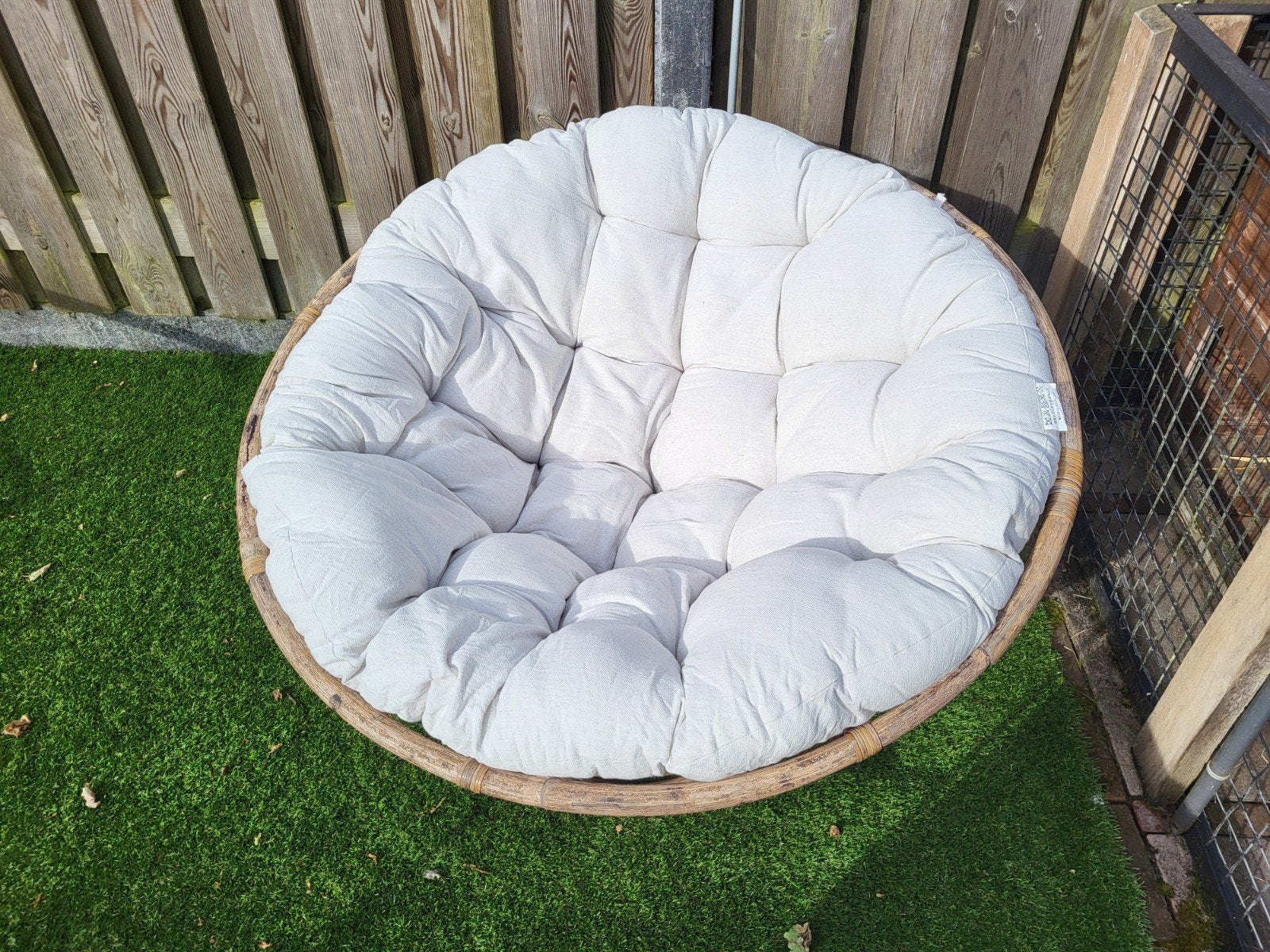 Rotan Papasan stoel voor buiten / Gamma, Ophalen, Rotan, Zo goed als nieuw, Loungeset