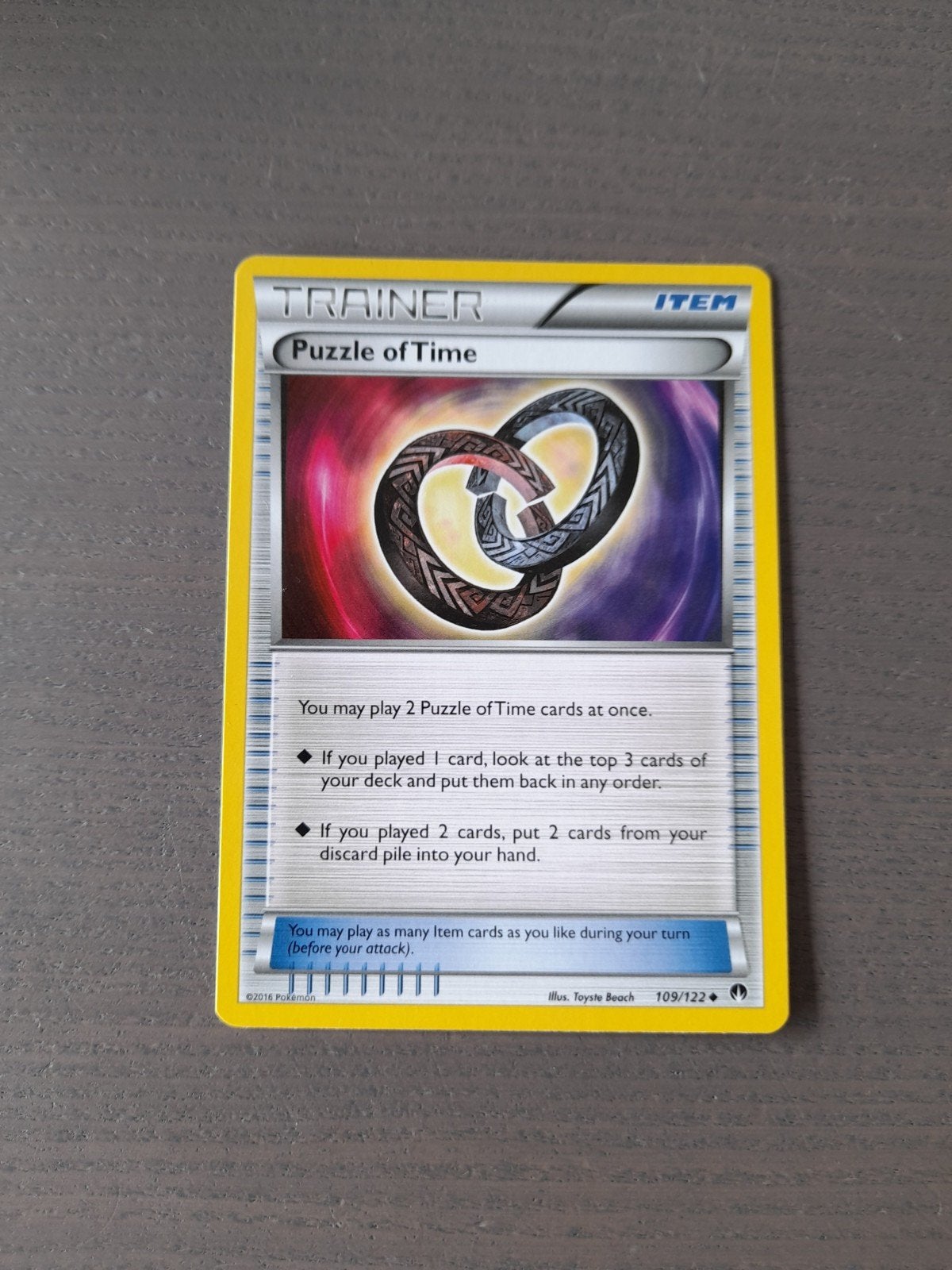 Breakpoint 109/122 puzzle of time, Ophalen of Verzenden, Zo goed als nieuw, Losse kaart