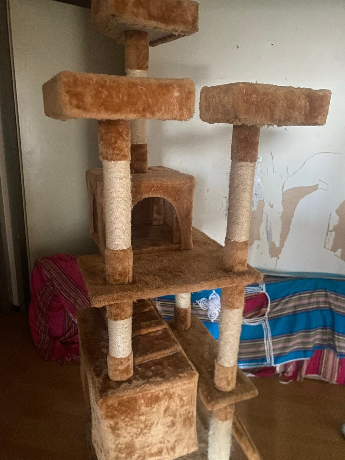 Mooie grote krabpaal voor katten, Ophalen of Verzenden, Krabpaal