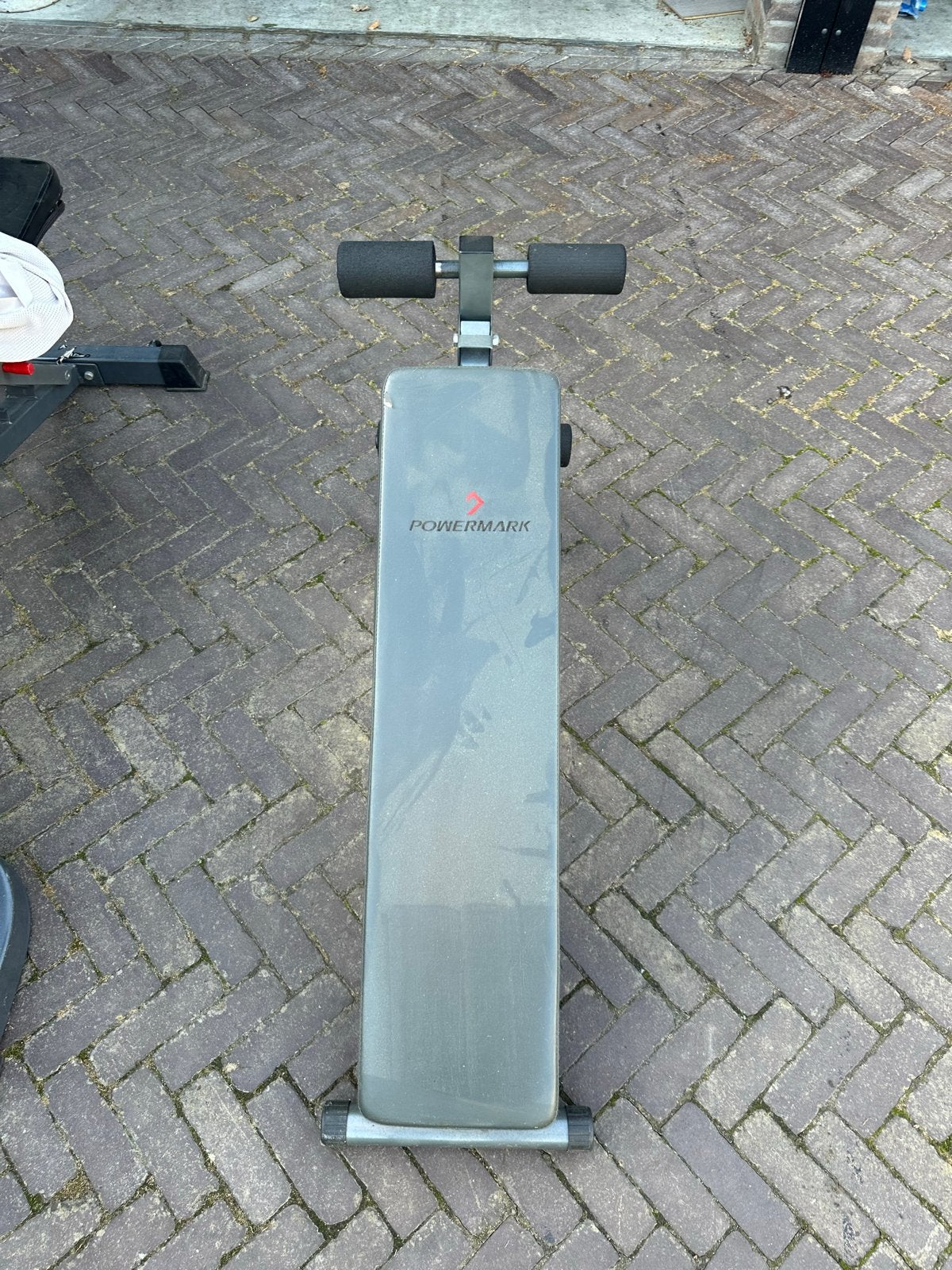 Powermark buikspierbank, Sport en Fitness, Fitnessapparatuur, Ophalen, Overige typen, Zo goed als nieuw, Buik