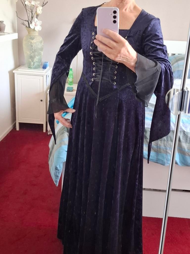 Leuke larp of fantasie jurk, maat 42/44, Ophalen of Verzenden, Zo goed als nieuw