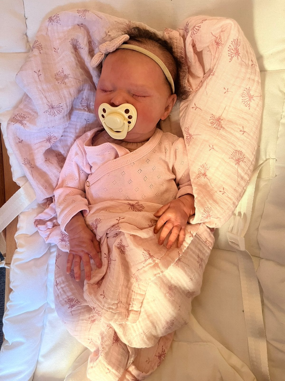 Reborn Laura, Ophalen of Verzenden, Zo goed als nieuw, Pop