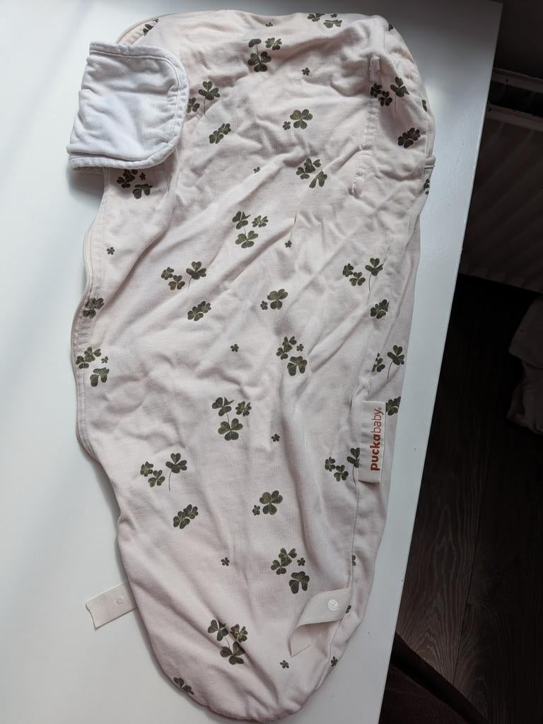Puckababy slaapzak met klavertjes, Ophalen of Verzenden, 100 cm of meer, Slaapzak