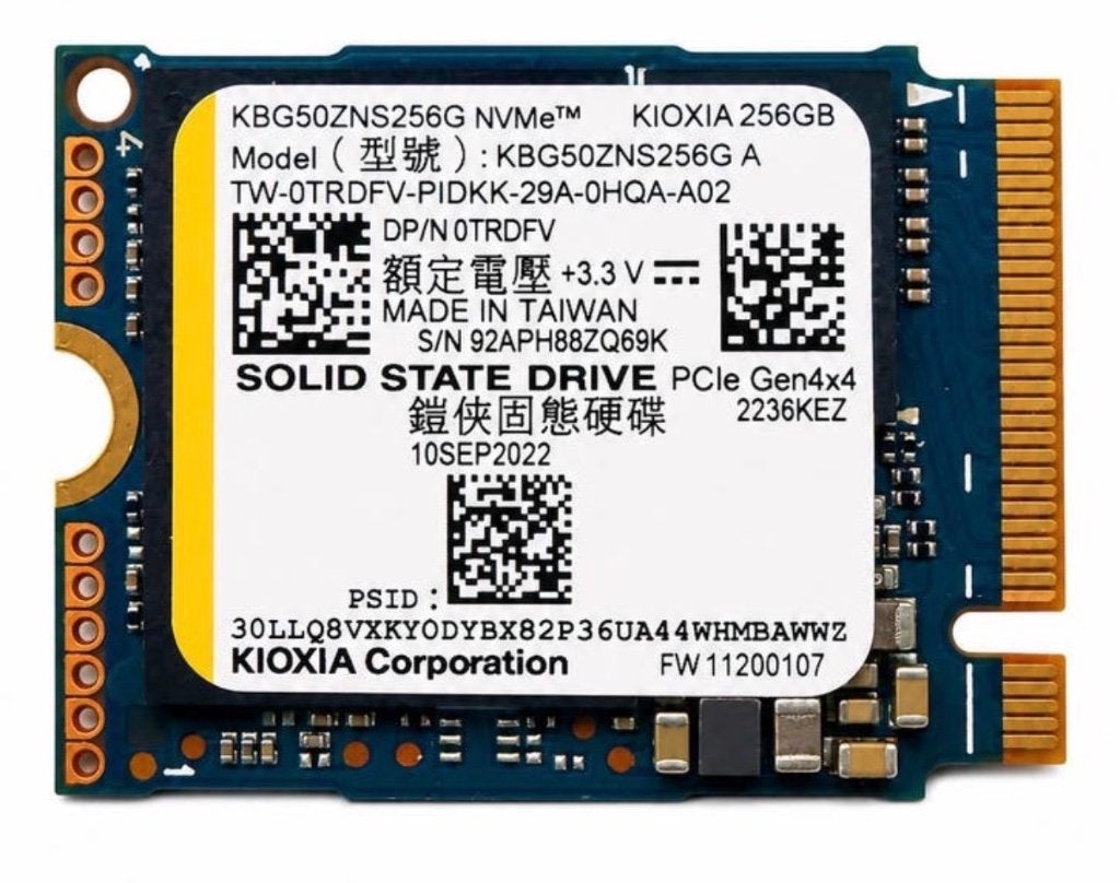 Kioxia nvme ssd 2230, Verzenden, Laptop, Overige aansluitingen