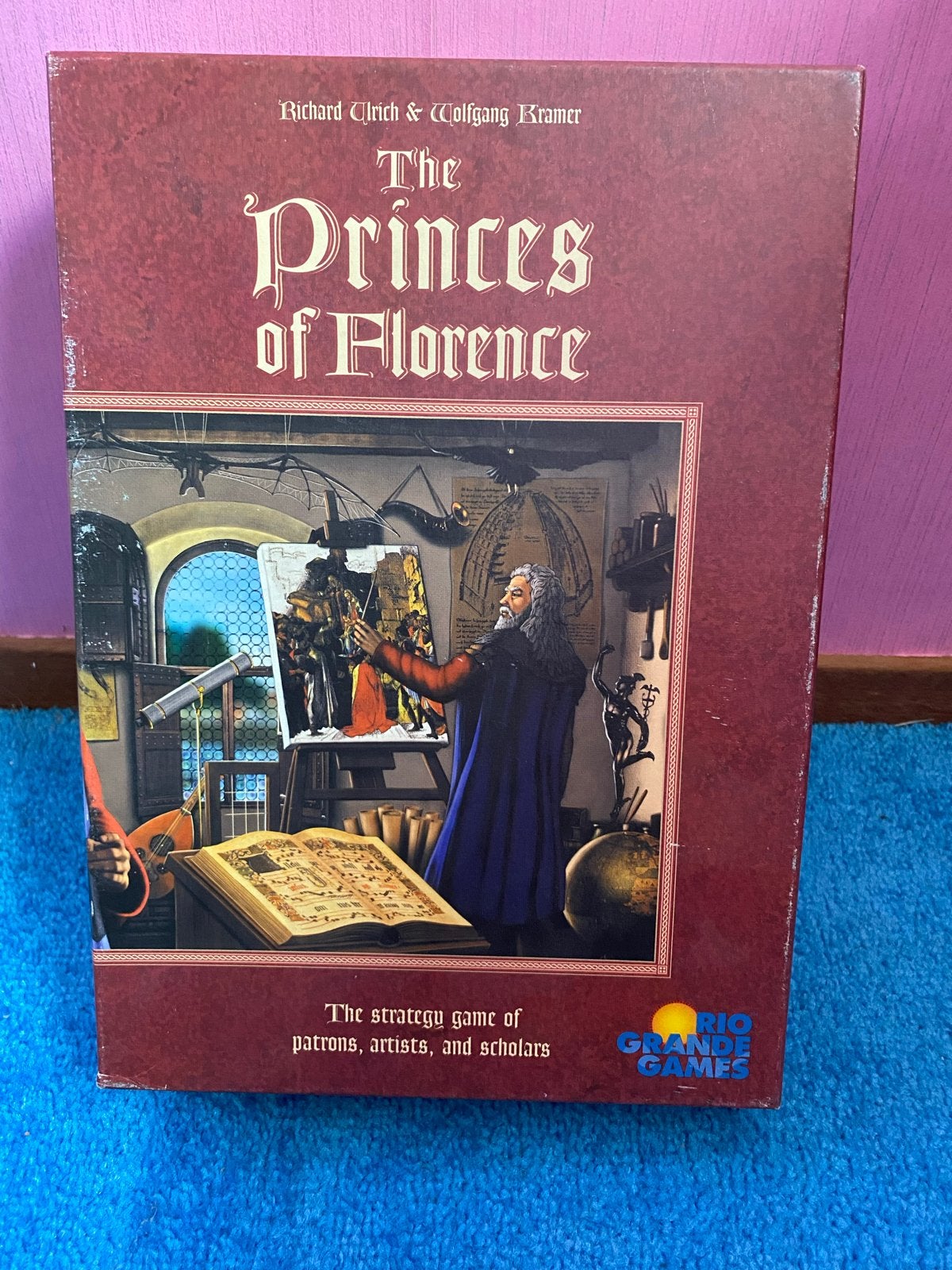 The Princes of Florence bordspel - Rio Grande Games, Ophalen of Verzenden, Zo goed als nieuw