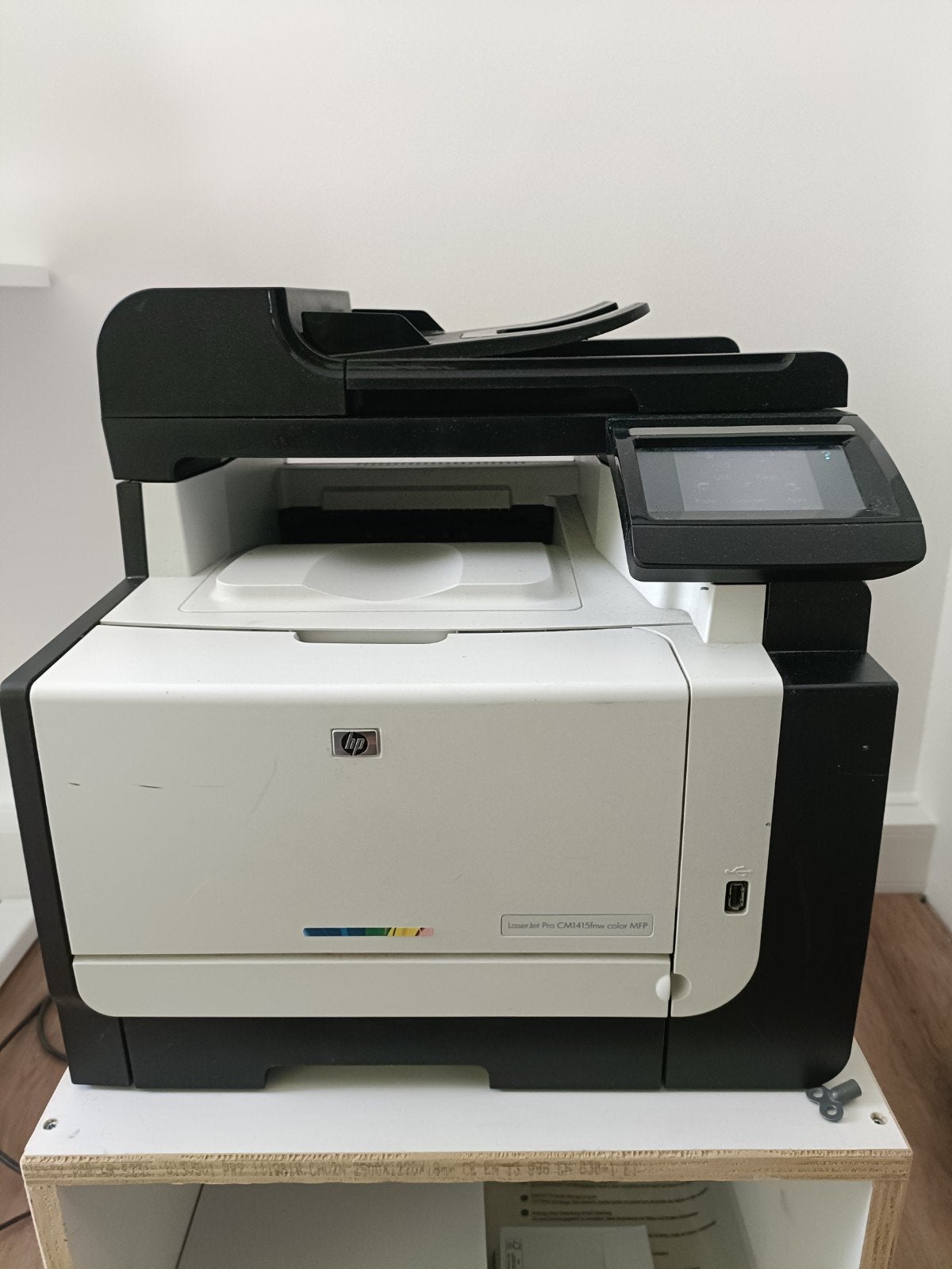HP LaserJet Pro CM1415fnw Color MFP All-in-One Printer, Computers en Software, Printers, Ophalen, Gebruikt, All-in-one, Draadloos