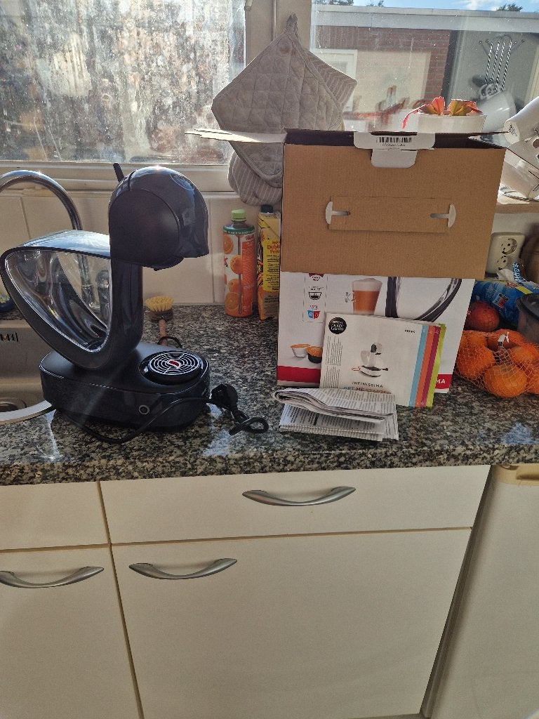 Dolce gusto nieuw in doos, Ophalen, 1 kopje, Koffiepads en cups, Afneembaar waterreservoir