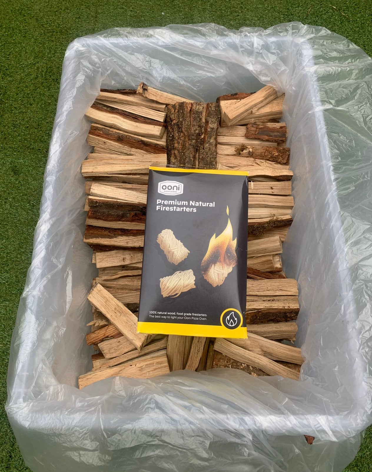 Ooni Eiken Houten Blokjes & Fire Starters (+/- 5KG), Tuin en Terras, Pizzaovens, Ophalen of Verzenden