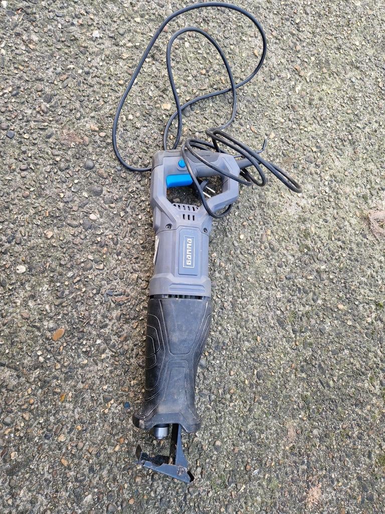 Gamma Rz-900w reciprozaag, Ophalen, Gebruikt, 600 tot 1200 watt, Reciprozaag