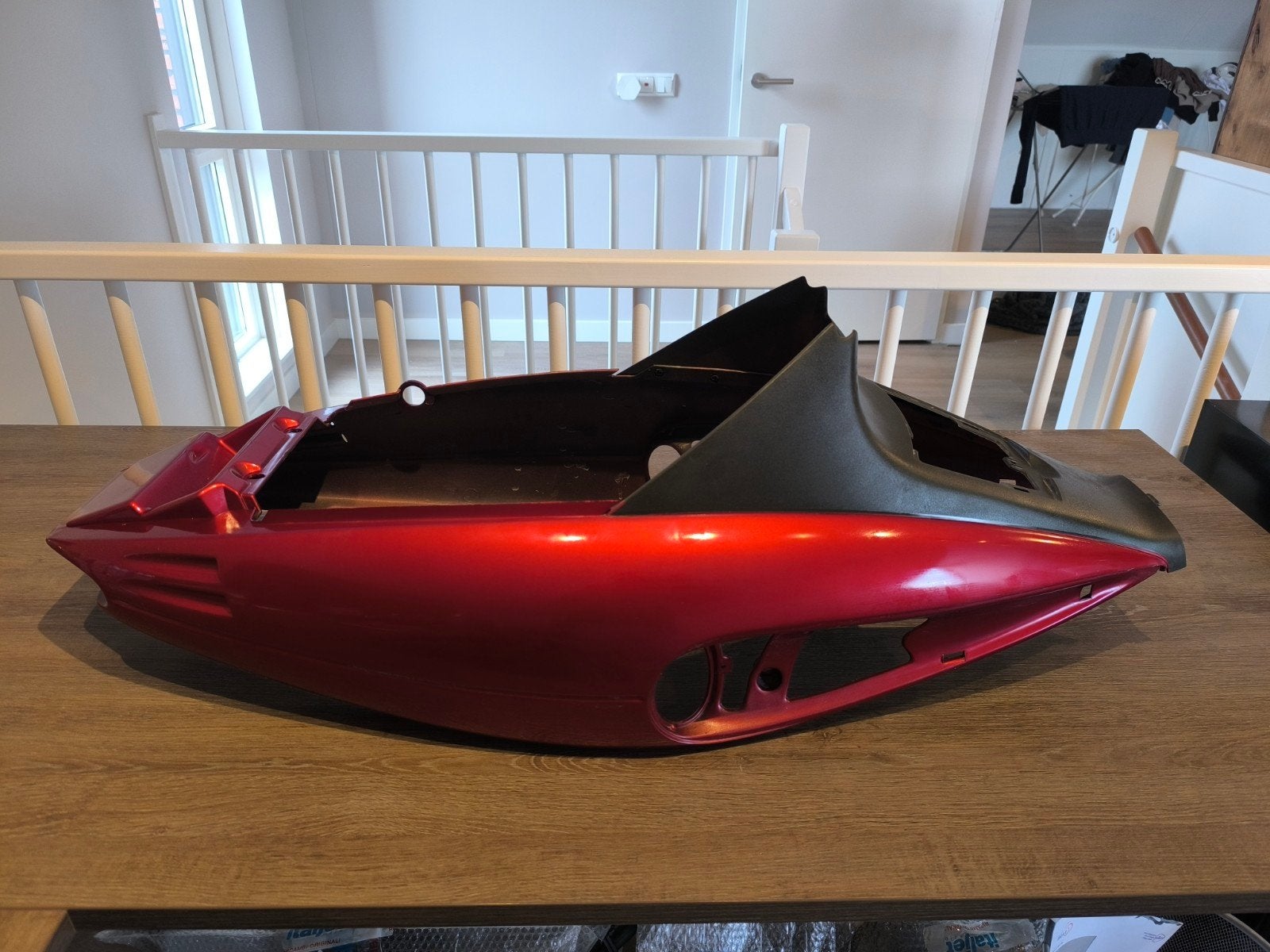 Zeer Nette Malaguti Phantom F12 Achterkap 1996 Rood, Ophalen of Verzenden, Kap