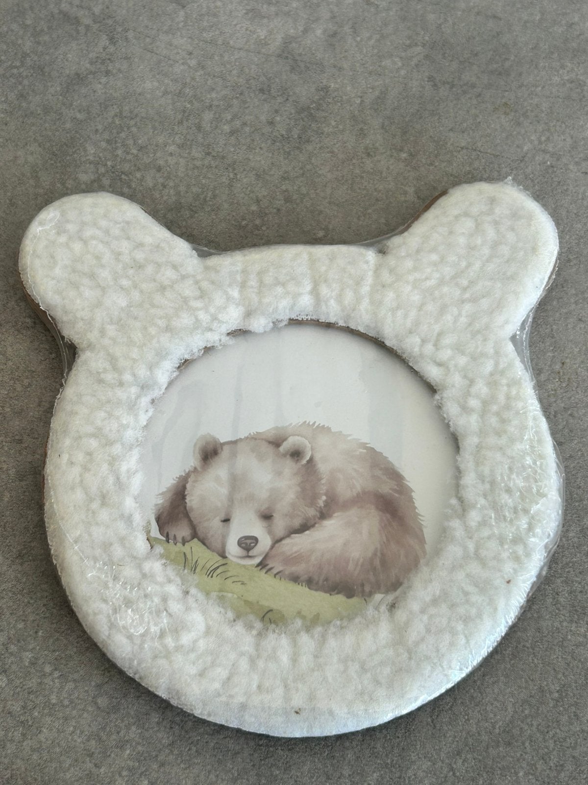 Fotolijstje Teddystof, Ophalen of Verzenden, Zo goed als nieuw