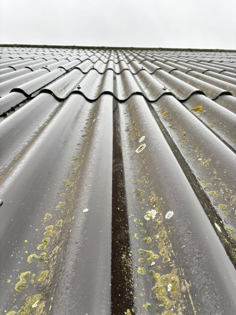 550 gebruikte NT-golfplaten van 270x110 cm (asbestvrij), Ophalen, Gebruikt, Overige materialen, Minder dan 20 mm