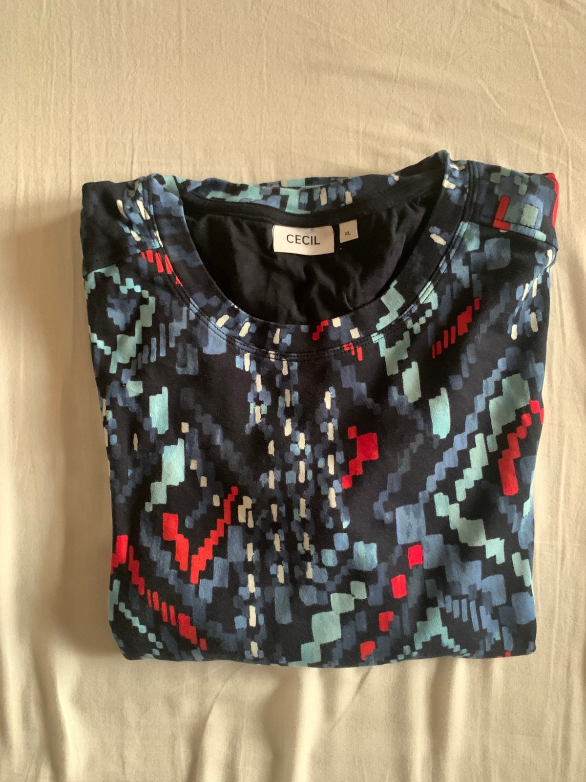 Cecil shirt, Kleding | Dames, Ophalen of Verzenden, Zo goed als nieuw, Maat 46/48 (XL) of groter, Blauw