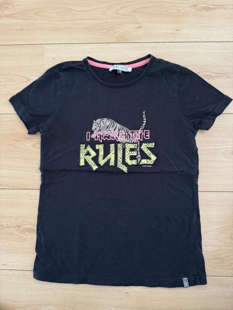 Cars T-shirt - 152, Meisje, Ophalen of Verzenden, Zo goed als nieuw, Shirt of Longsleeve